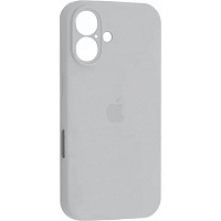 Чехол Silicone Case Camera Protect для Apple iPhone 16 Antigue White AA