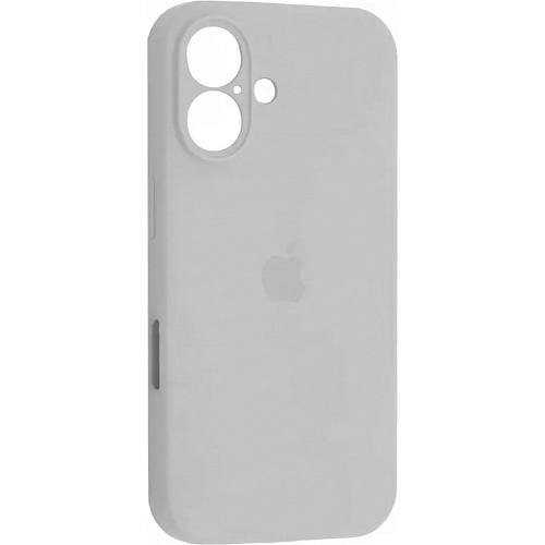 Чехол Silicone Case Camera Protect для Apple iPhone 16 Antigue White AA