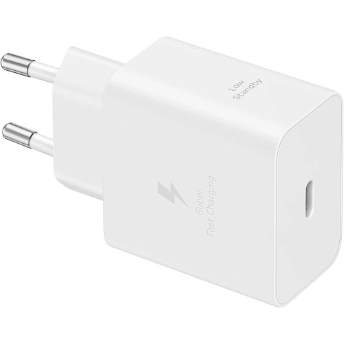 Сетевое зарядное устройство Samsung 45W Compact Power Adapter White (EP-T4511NWEGEU)