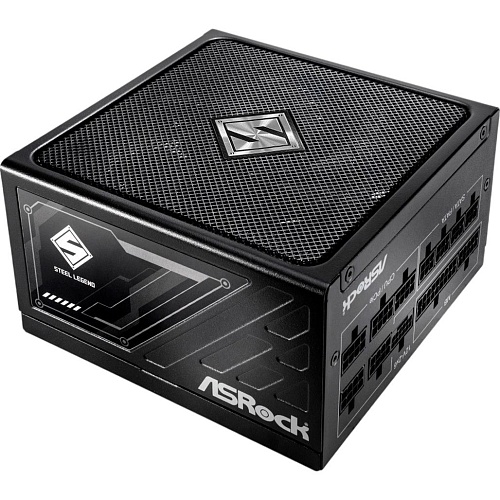 Блок питания ASRock Steel Legend SL-1000G 1000W PCIE 5.1 Black