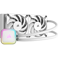 Система водяного охлаждения Corsair iCUE H100i RGB Elite Liquid White (CW-9060078-WW) UA
