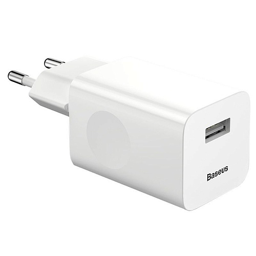 Сетевое зарядное устройство Baseus Wall Charger Quick Charge 3A (CCALL-BX02) White