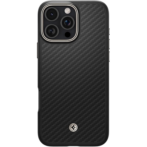 Чехол Spigen Enzo Aramid with MagSafe для Apple iPhone 16 Pro Max Black Natural (ACS08501)