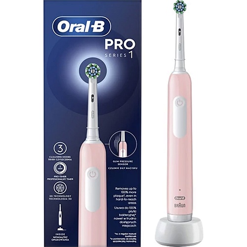 Электрическая зубная щетка Oral-B D305 Pro Series 1 Pink (D305.513.3)