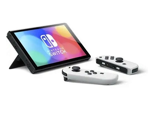 Портативная игровая консоль Nintendo Switch OLED with White Joy