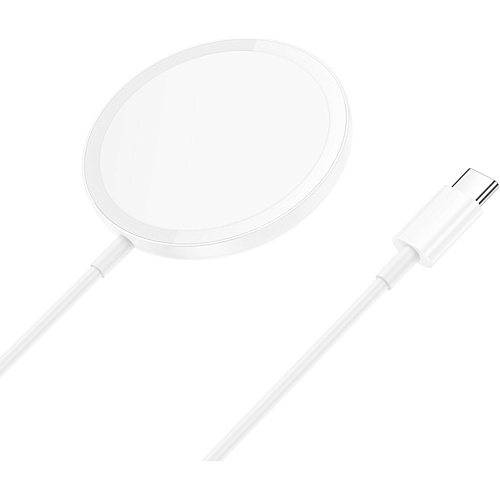 Беспроводное зарядное устройство Hoco CW52 Enjoy 15W White (6942007611374)