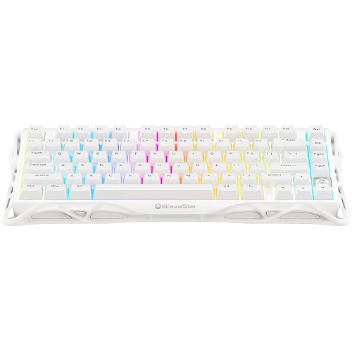 Клавіатура GravaStar Mercury K1 Lite UA Snow White (GSK1LITE_WHT) - придбати в Дніпрі, Україні: ціна, характеристики | інтернет-магазин TOUCH