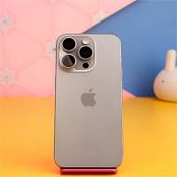 Смартфон Apple iPhone 15 Pro 256GB Natural Titanium (MTV53) Б/У