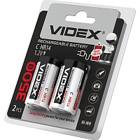 Аккумулятор Videx HR14/C 3500mAh Ni-MH 2шт (HR14/3500/2DB)