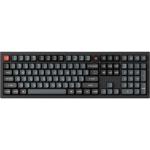 Клавиатура Keychron V6 8K Keychron Super Red Switch RGB USB UA Black (V6W-D1-UA)
