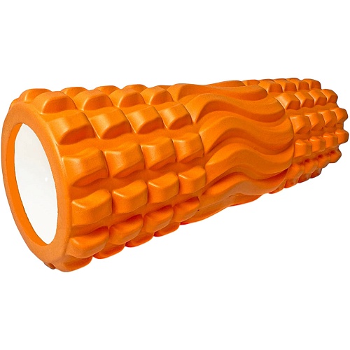 Масажний ролик EasyFit Wavyspines 33cm Orange (EF-2060-Or) - придбати в Дніпрі, Україні: ціна, характеристики | інтернет-магазин TOUCH