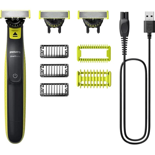 Тример для бороди та вусів Philips OneBlade 360 QP2824/31 - придбати в Дніпрі, Україні: ціна, характеристики | інтернет-магазин TOUCH