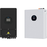 Система хранения энергии Deye SUN-5K-SG03 Black 5kW + АКБ SE-F5 Pro-С 5.1kWh (51.2V/100Ah/5120Wh)