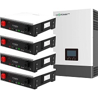 Система зберігання енергії LuxPower SNA6000 WIDE PV 6kW + 4 АКБ Dyness DL5.0C Heating 20.4kW (51.2V/100Ah/5120Wh) - придбати в Дніпрі, Україні: ціна, характеристики | інтернет-магазин TOUCH