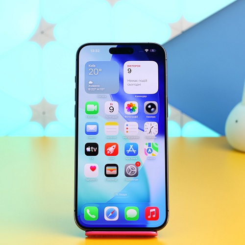 Смартфон Apple iPhone 15 Pro Max 256GB Black Titanium (MU773) Б/У