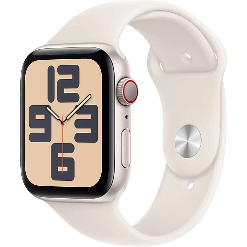 Смарт-часы Apple Watch SE 2 GPS + Cellular 40mm Starlight Aluminum Case with Starlight Sport Band S/M (MXFY3, MXGJ3) 