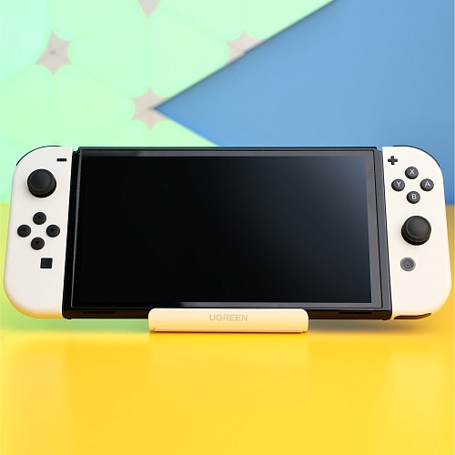 Портативная игровая консоль Nintendo Switch OLED with White Joy-Con Б/У