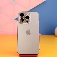 Смартфон Apple iPhone 15 Pro 128GB Natural Titanium (MTUX3) Б/У