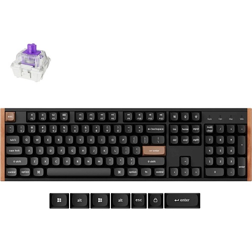 Клавиатура Keychron K10 HE Magnetic Switch UA Black (K10H-F1-UA)