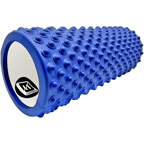 Массажный ролик EasyFit Grid Roller Light 33cm Blue (EF-2016-BL)