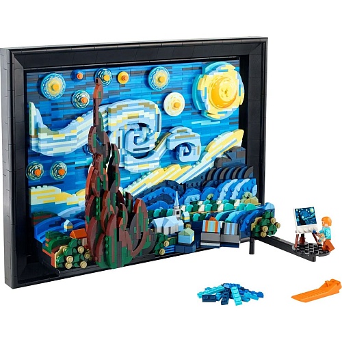 Конструктор LEGO Ideas Звездная ночь Винсента Ван Гога (21333)