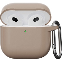 Чехол ArmorStandart Hang Case для Apple AirPods 4 Pink Sand (ARM81291)