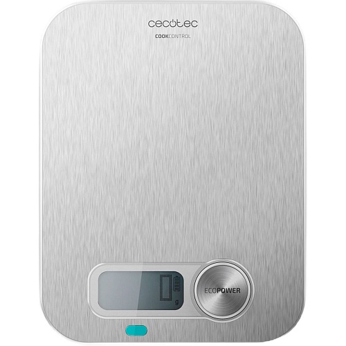 Весы кухонные Cecotec Control 10200 EcoPower Inox (04143)