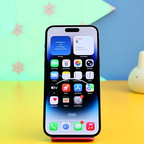 Смартфон Apple iPhone 14 Pro Max 128GB eSIM Space Black (MQ8N3) Б/У