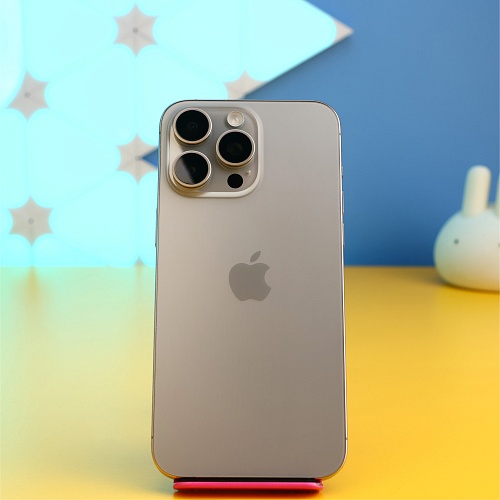 Смартфон Apple iPhone 15 Pro Max 256GB eSIM Natural Titanium (MU683) Б/У - придбати в Дніпрі, Україні: ціна, характеристики | інтернет-магазин TOUCH