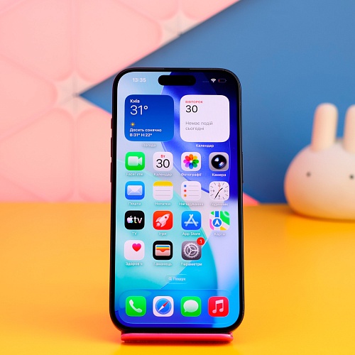 Смартфон Apple iPhone 15 Pro 128GB Blue Titanium (MTV03) Б/У