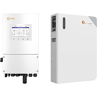 Система зберігання енергії Solis S6-EH1P6K-L-PLUS 6kW + АКБ FelicityESS FLB48100WG1-H 5.1kWh (51.2V/100Ah/5120Wh) - придбати в Дніпрі, Україні: ціна, характеристики | інтернет-магазин TOUCH