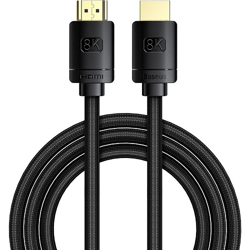 Кабель Baseus High Definition Series HDMI 8K v2.1 2m Black (CAKGQ-K01)