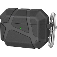 Чехол AhaStyle ArmorEdge Case для Airpods Pro 3 Black (CP-PT-JY25-BK)