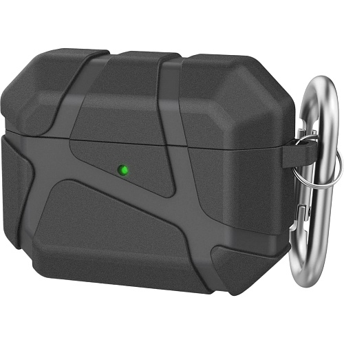 Чехол AhaStyle ArmorEdge Case для Airpods Pro 3 Black (CP-PT-JY25-BK)