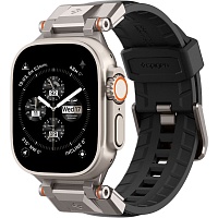 Ремінець Spigen DuraPro Armor PU для Apple Watch 42/44/45/49mm Black (AMP07591) - придбати в Дніпрі, Україні: ціна, характеристики | інтернет-магазин TOUCH