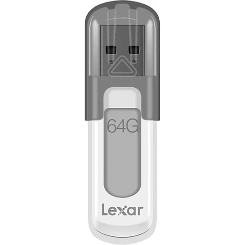 USB Флеш-накопитель Lexar JumpDrive V100 64GB USB-А 3.2 (LJDV100-64GABGY) 