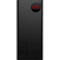 Зовнішній акумулятор Baseus Adaman Metal Digital Display Overseas Edition 22.5W 10000mAh Black (PPAD070001) - придбати в Дніпрі, Україні: ціна, характеристики | інтернет-магазин TOUCH