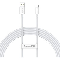 Кабель Baseus Superior Series SUPERVOOC USB-A to USB-C 65W 2m White (CAYS001002) - придбати в Дніпрі, Україні: ціна, характеристики | інтернет-магазин TOUCH