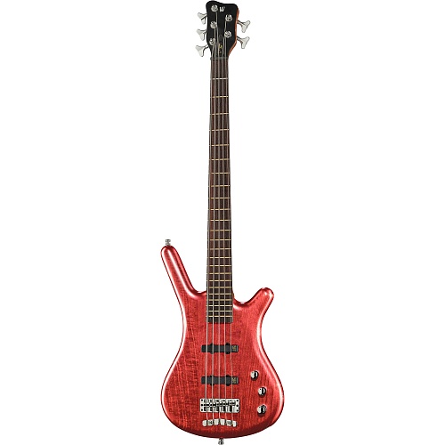 Бас-гитара Warwick Teambuilt Pro Series Corvette Ash 5-String A/A Burgundy Red Transparent Satin