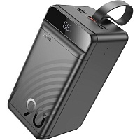 Зовнішній акумулятор Hoco J123D Element 90000mAh 22.5W Black (612104) - придбати в Дніпрі, Україні: ціна, характеристики | інтернет-магазин TOUCH