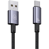 Кабель Usams US-SJ666 USB-A to USB-C 18W 2m Tarnish (SJ666USB01) - придбати в Дніпрі, Україні: ціна, характеристики | інтернет-магазин TOUCH