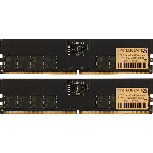 Модуль памяти DDR5 INTELIGENTES 2x16GB 4800MHz (IU5AIH2/32)