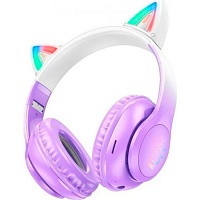 Навушники Hoco W42 Cat Ear Purple Grape (795854) - придбати в Дніпрі, Україні: ціна, характеристики | інтернет-магазин TOUCH