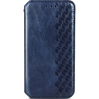 Чехол-книжка GETMAN Cubic Cover Case для Xiaomi Redmi Note 12 4G Blue