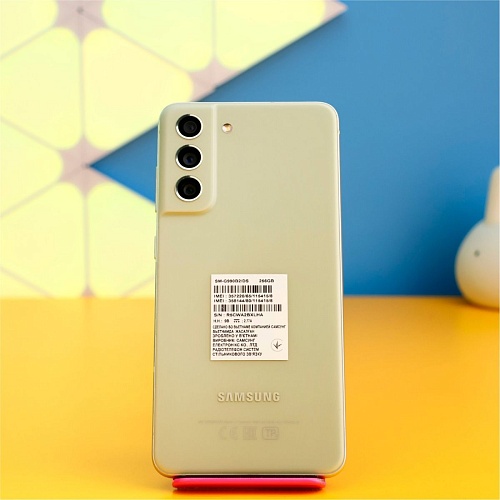 Смартфон Samsung Galaxy S21 FE 5G 2021 8/256Gb Olive (SM-G990BLGG) UA-UCRF Б/У