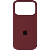 Чехол Silicone Case для Apple iPhone 17 Pro Max Plum AA