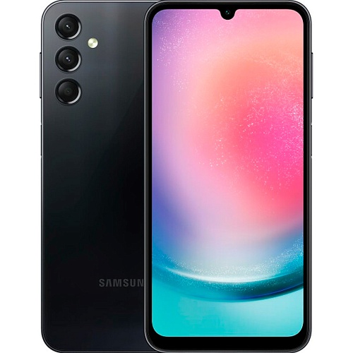 Смартфон Samsung A245F Galaxy A24 6/128GB Black UA-UCRF