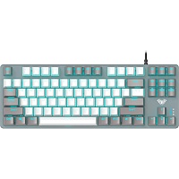 Клавиатура Aula F3287 Keycap KRGD Blue Switch UA Grey/White (6948391240954)