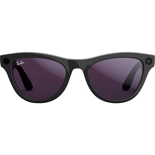 Смарт-очки Ray-Ban Meta Skyler Shiny Black/Amethyst Transitions (RW4010 601/CH 52-20) 