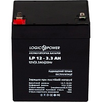 Акумулятор LogicPower Silver AGM 12V (12V/3.3Ah/40Wh) (3225) - придбати в Дніпрі, Україні: ціна, характеристики | інтернет-магазин TOUCH